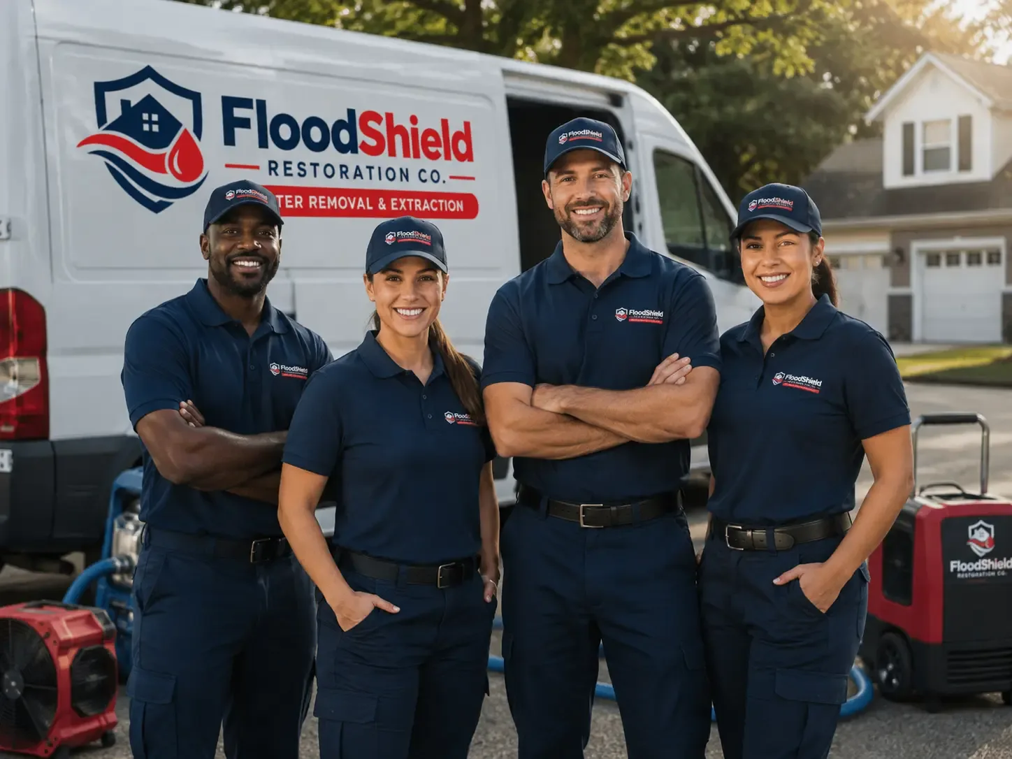 Flood Damage Restoration company in La Coste, TX
