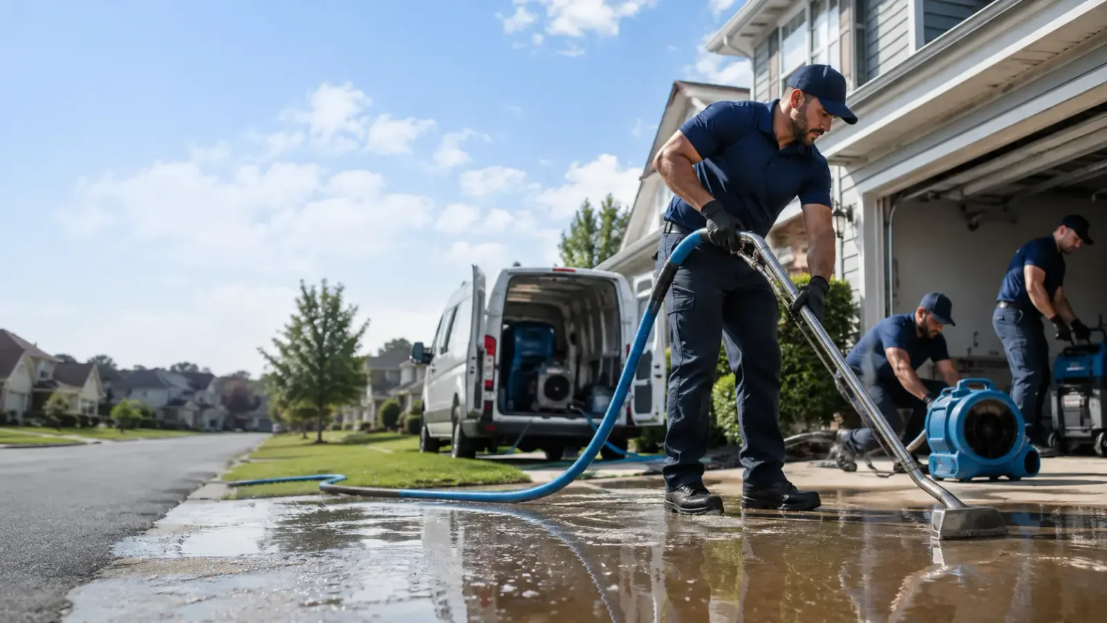 Flood Damage Restoration in La Coste, TX